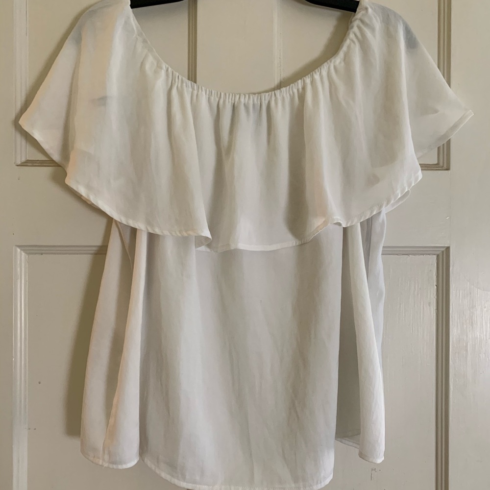 Off the shoulder shirt